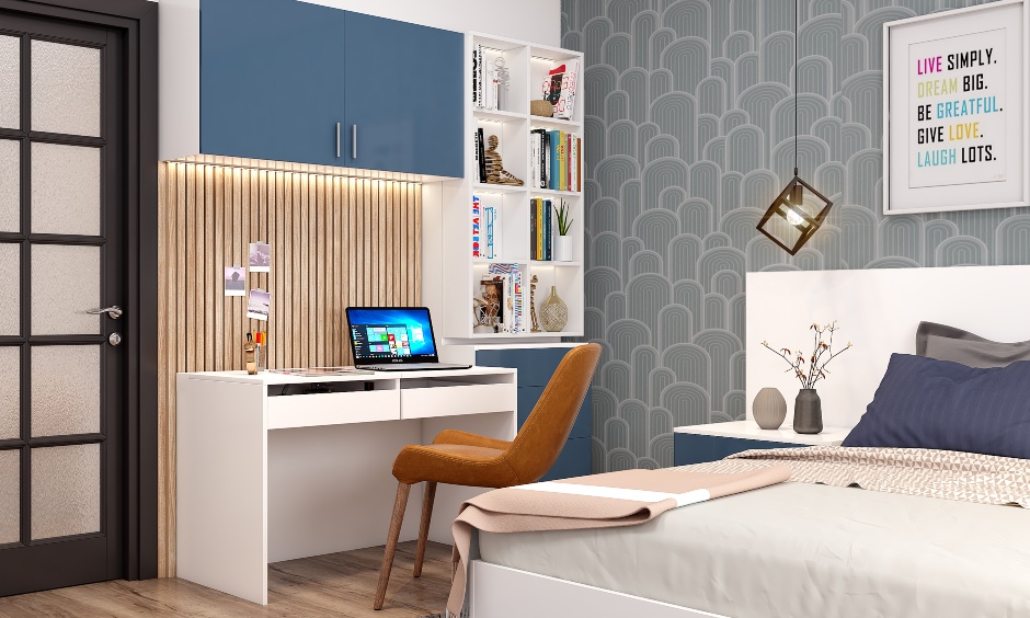 Multi-functional study unit with smart storage options